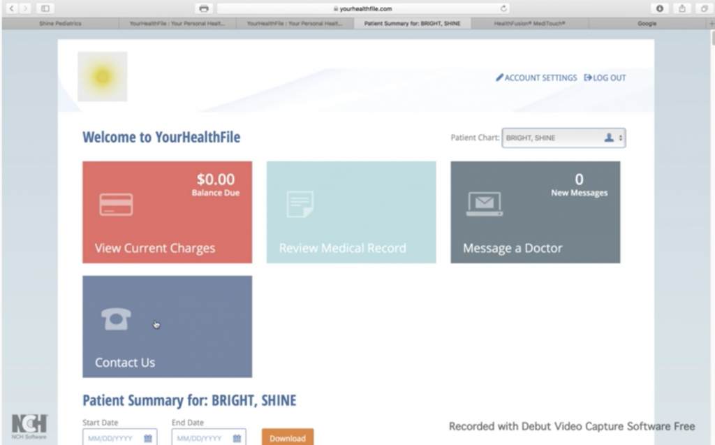 Patient Portal Use Instructions Shine Pediatrics